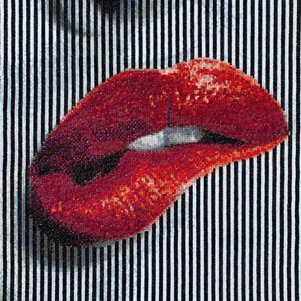 TASTE, 2022, 50 × 70cm, izšuvums, 5500€