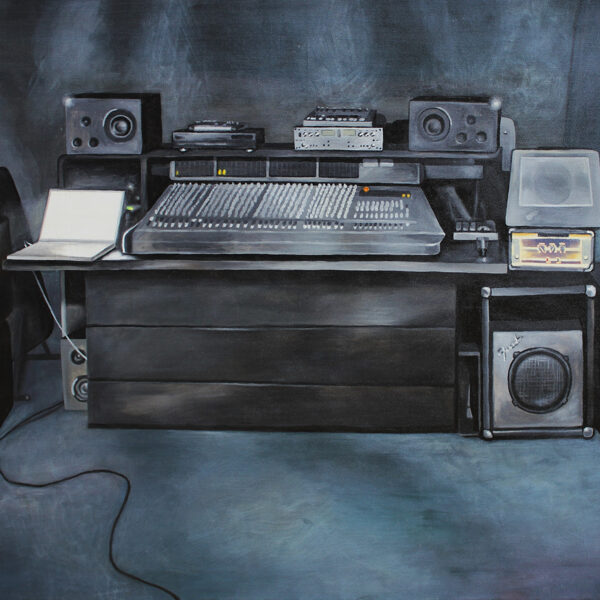 DĀRTA LOTE BĒRZIŅA
“MŪZIKAS STUDIJA”
audekls/eļļa/akrils
2015
65 cm x 90 cm - 800 eur
