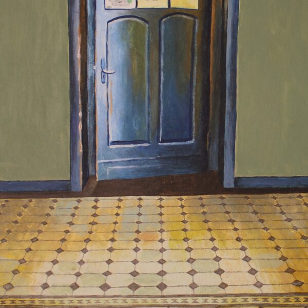 DĀRTA LOTE BĒRZIŅA
“AKADĒMIJAS INTERJERS”
kartons/akvarelis
2014,
50 x 21 cm - 150 eur