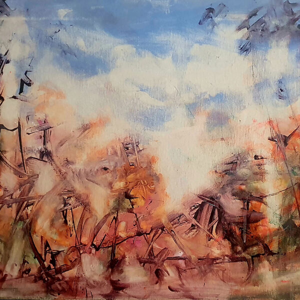 Sarmīte Caune - "Rudens Andalūzijā" 2024. g. Aud. akr. 50x70  -   800 eur