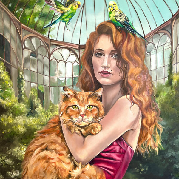 SPĪGANA 
120 x 80 cm / 2022. Gads / AUDEKLS EĻĻA / 1500 EUR