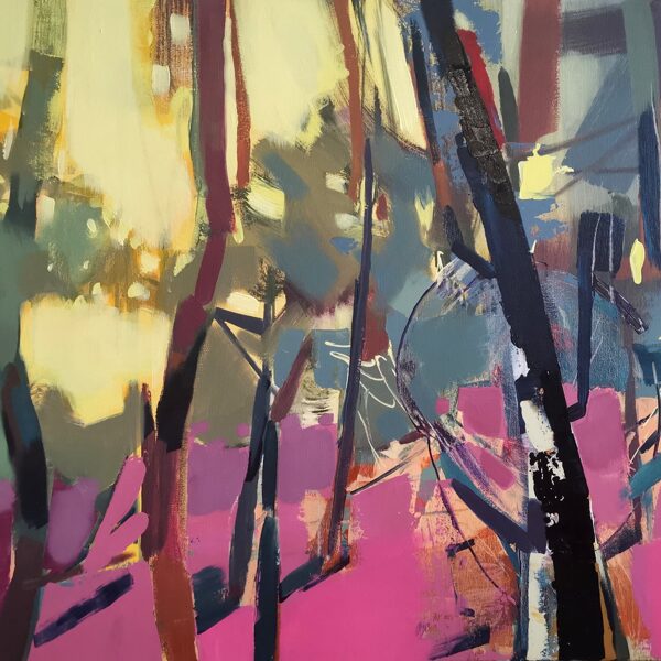 ĒRIKA KUMEROVA - Koku tēli 70x80cm a/akrils  2024.g - 700 eur