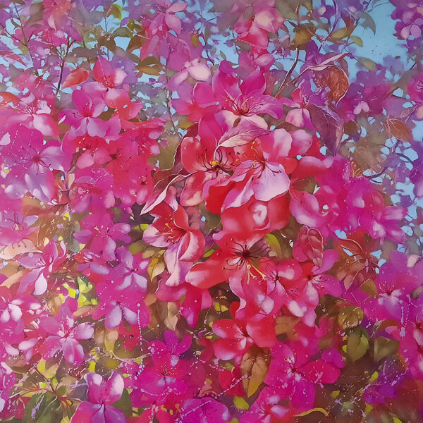 Ieva Liepiņa. Primavera. 2023, audekls, eļļa, 115x130 cm 1500 eur