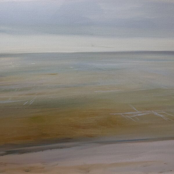 Katrīna Vīnerte - "Jūras miers" 2023, a/e, 50x100 cm - 300 eur