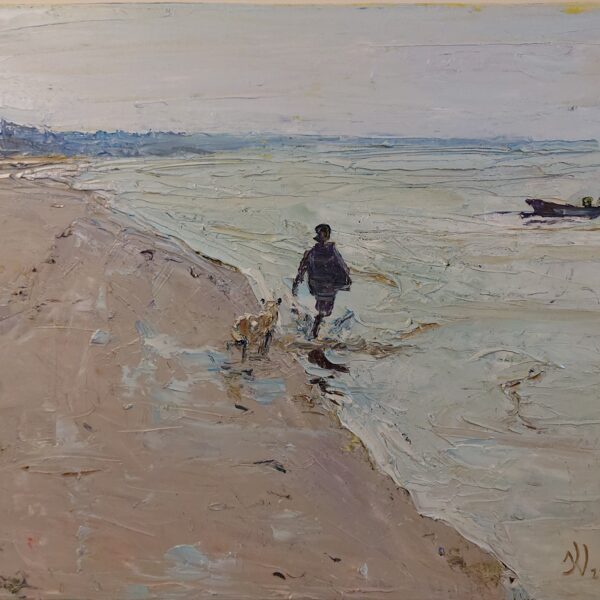 Katrīna Vīnerte - "Jūras vilks"2023, a/e, 60x70 cm, 200 eur