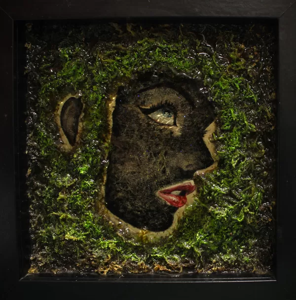 “APOTHIC GLOAMING ATRAMENTOUS SWAMP ZONE”
jaukta tehnika
2018
25 cm - 350 euro