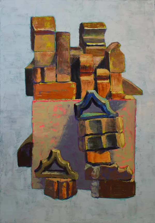 DĀRTA LOTE BĒRZIŅA
“ĶIEĢEĻU CIETOKSNIS”
jaukta tehnika
2014
100 cm x 70 cm - 400 eur