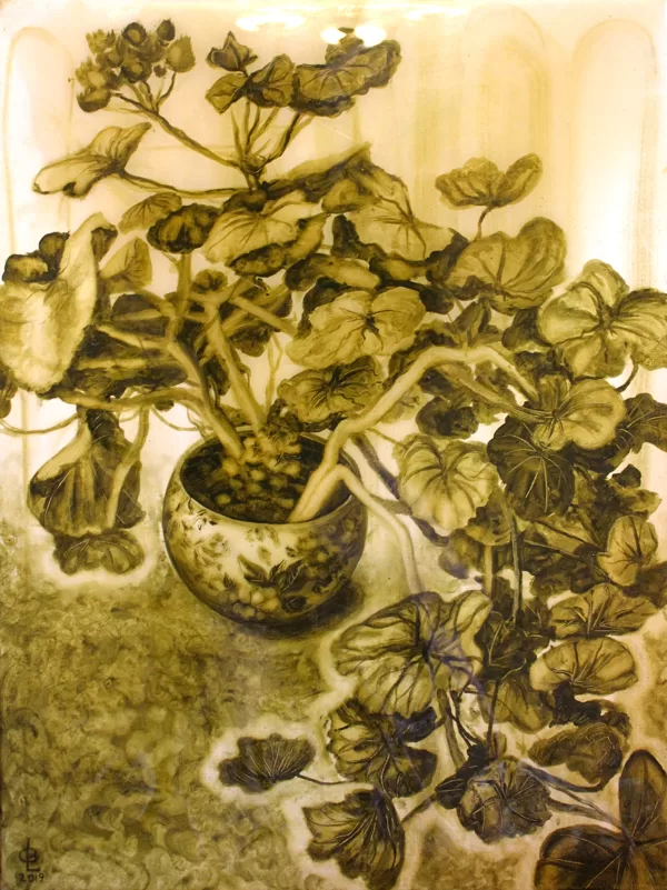 DĀRTA LOTE BĒRZIŅA
“AUGS PODĀ”
jaukta tehnika
2019
40 cm x 30 cm - 350 eur