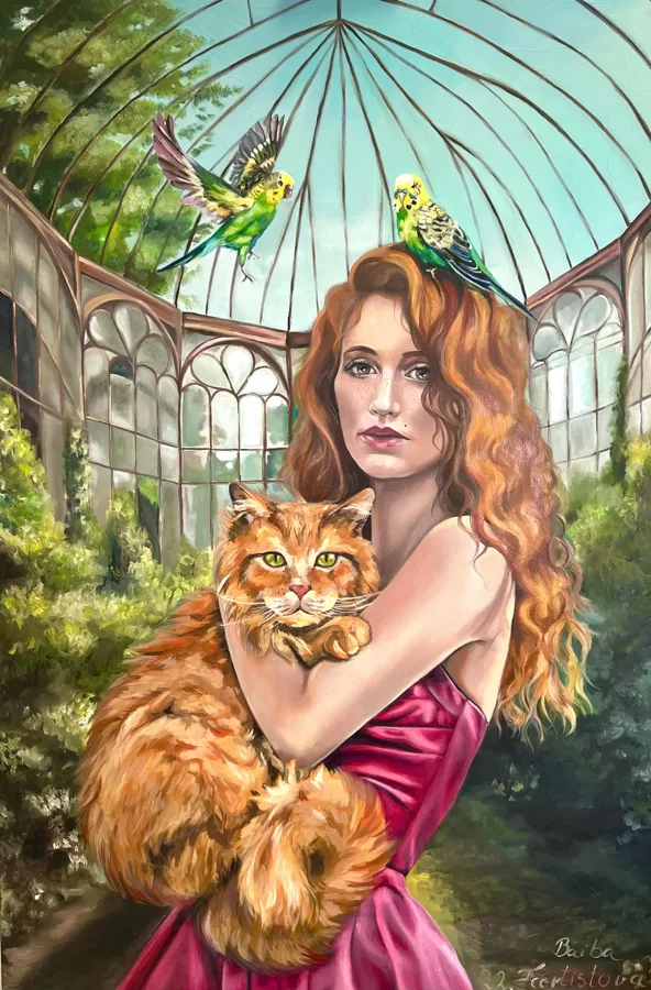 SPĪGANA 
120 x 80 cm / 2022. Gads / AUDEKLS EĻĻA / 1500 EUR