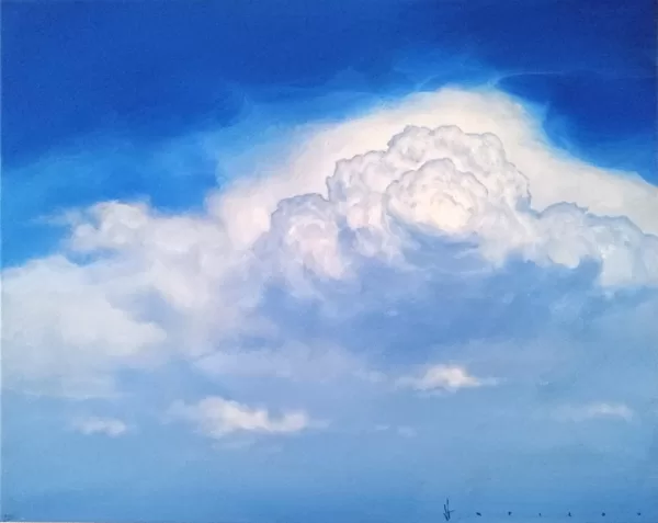 Pāvels Hafizovs -AIR 261 eļļa un akrils uz audekla -50x40 cm- 320,-EUR