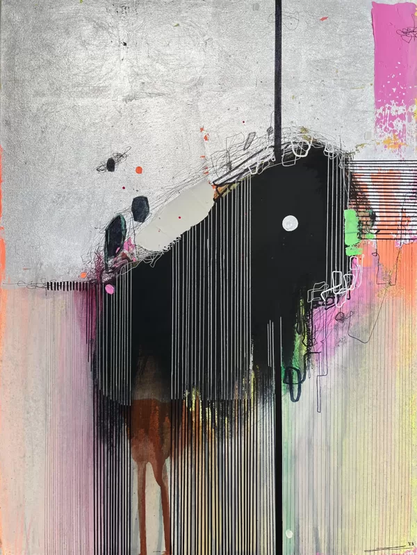 Laura Juhevica "Untitled" 23 - 60 x 80 cm -Jaukta tehnika - 450 eur
