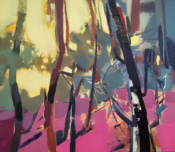 ĒRIKA KUMEROVA - Koku tēli 70x80cm a/akrils  2024.g - 700 eur