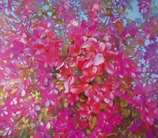 Ieva Liepiņa. Primavera. 2023, audekls, eļļa, 115x130 cm 1500 eur