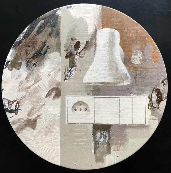 Sabīne Līva - BALTĀ / IN WHITE
e / a , o / c    D 30 cm - 400 eur