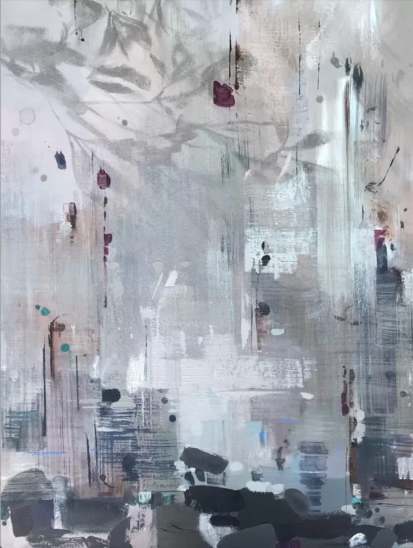 Sabīne Līva - SKAŅU DĀRZS II / GARDEN OF SOUND II
e / a , o / c    90 x 70 cm - 1900 eur